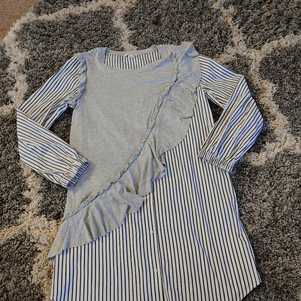⚡Kensie 3/4 Sleeve Blouse Small⚡